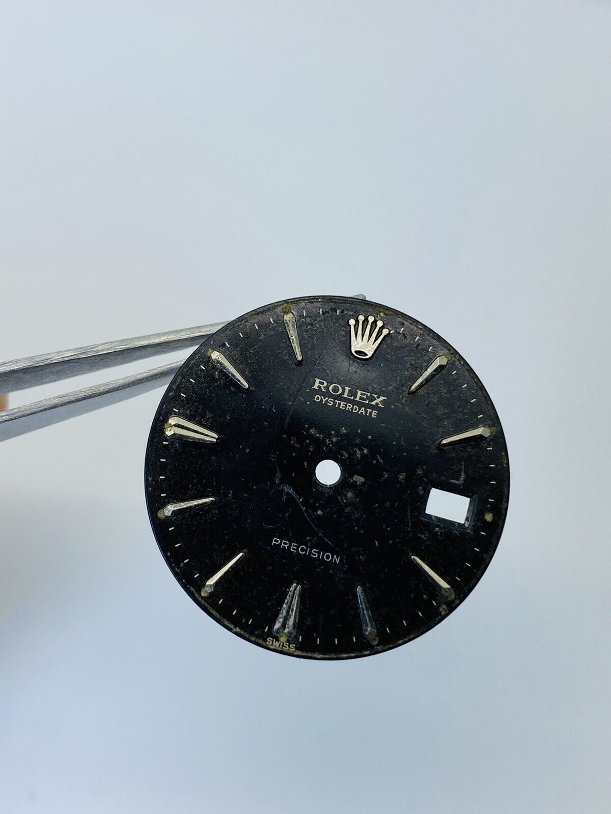 Rolex OysterDate Precision Original Gilt Dial For Reference 6694