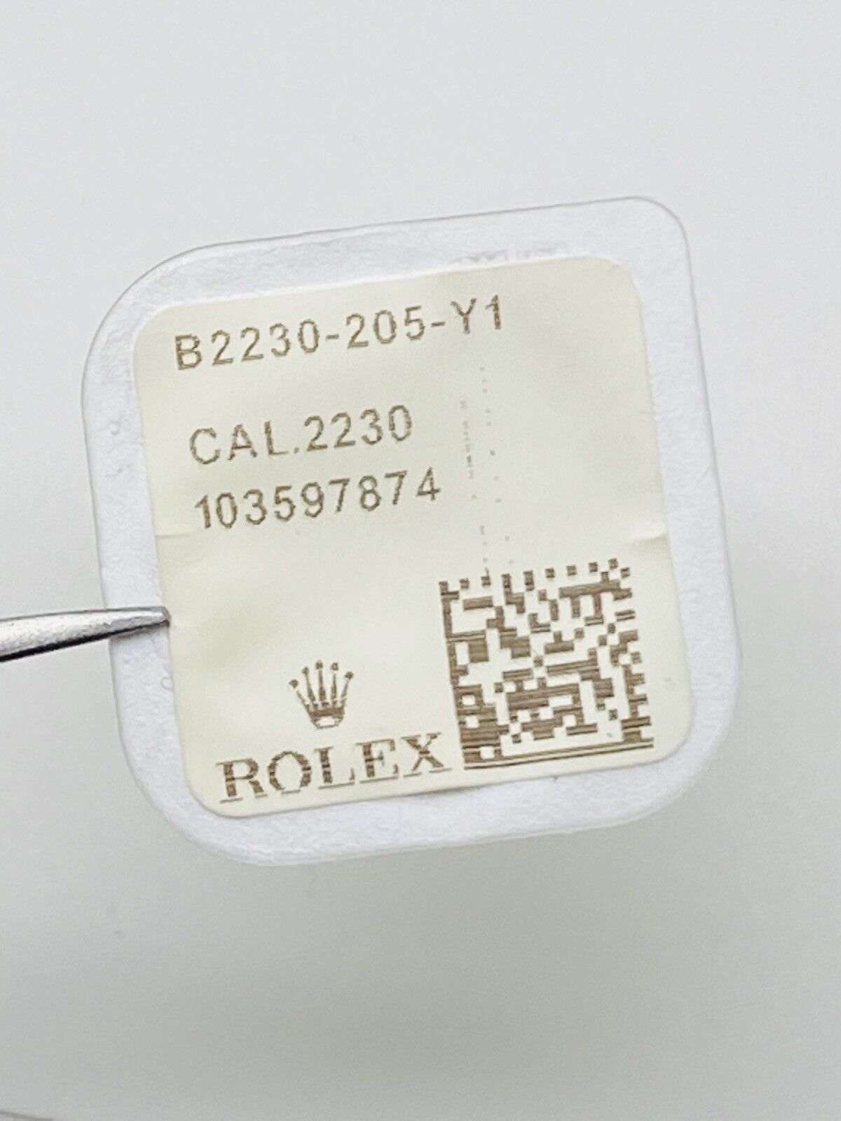 Brand New Rolex Sliding Pinion Clutch Calibre 2230 Part # 205 Original Packaging
