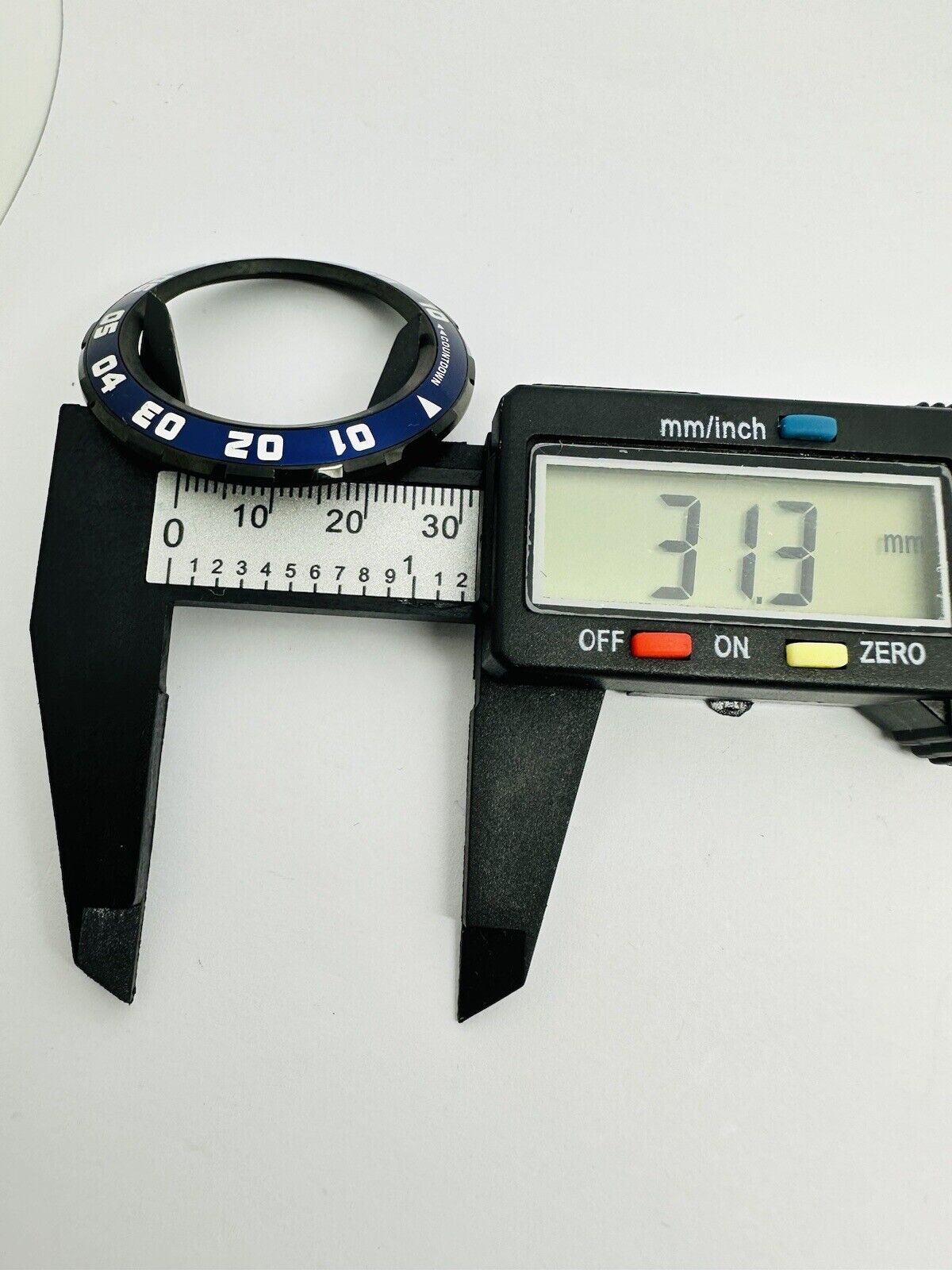 Tissot T-Touch Blue Original 45mm Bezel.