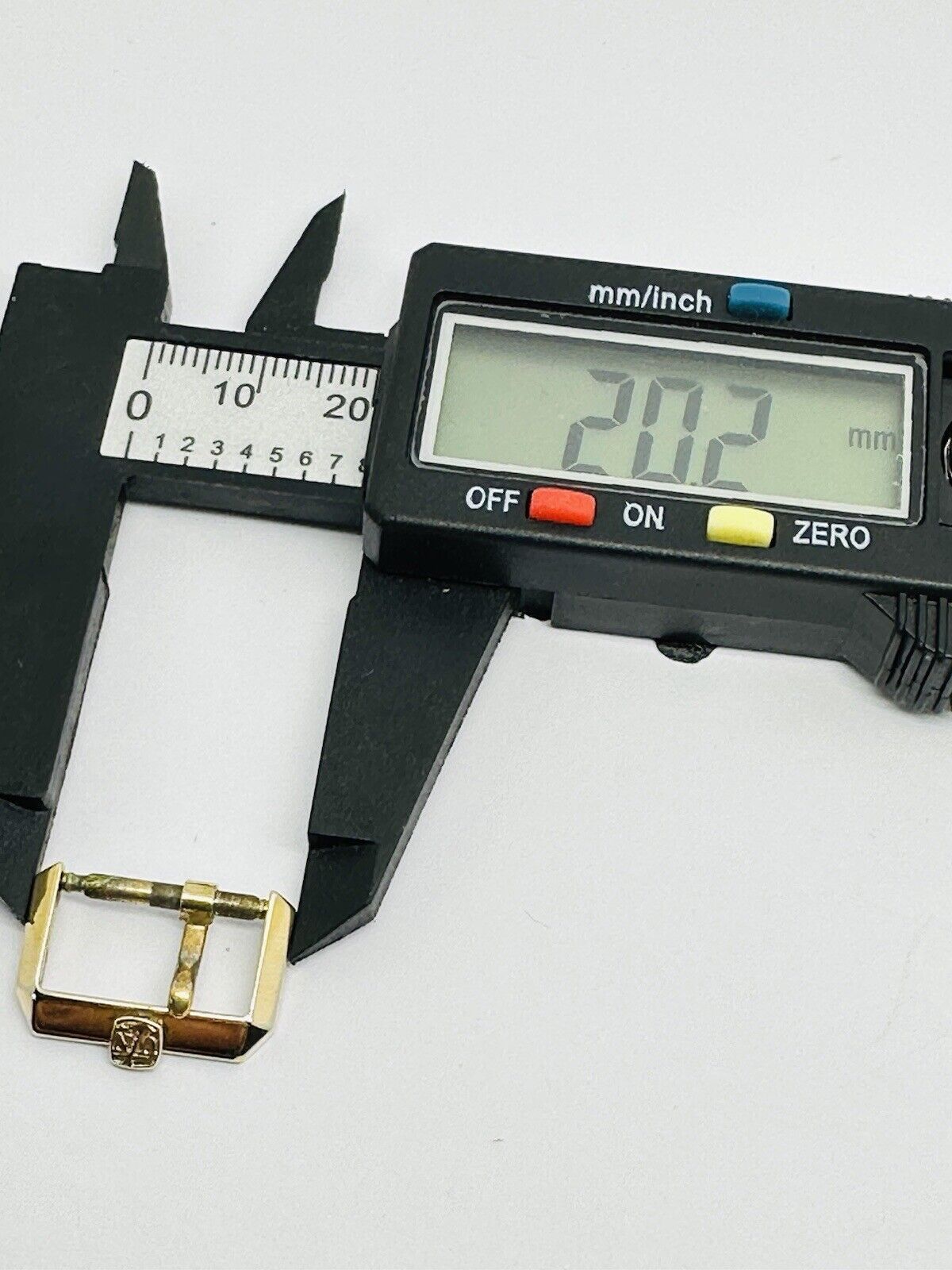 Ullysse Nardin Gold Plated Original 20mm Clasp Buckle.