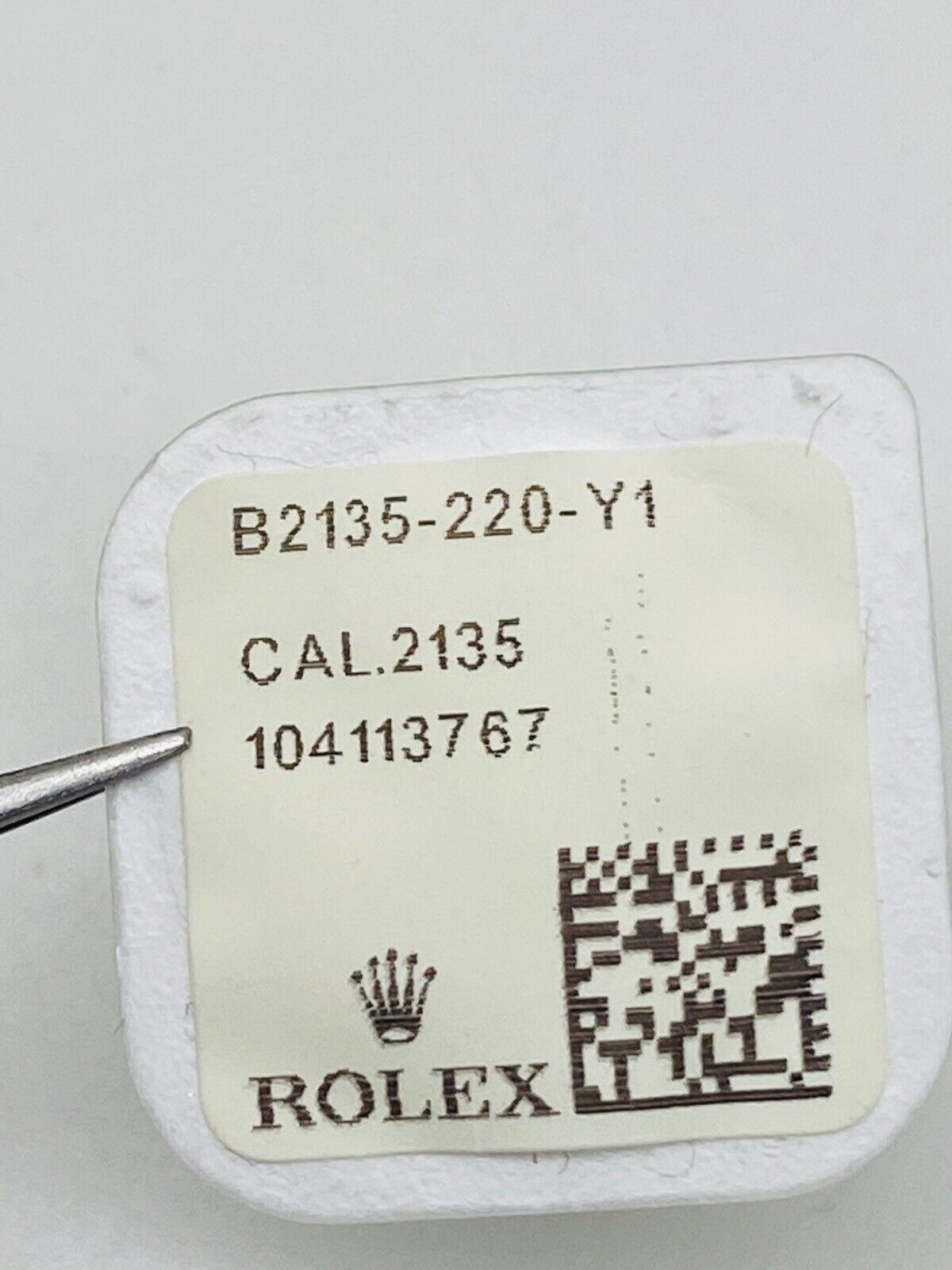 Brand New Rolex Setting Lever Calibre 2135 Part # 220 Original Packaging