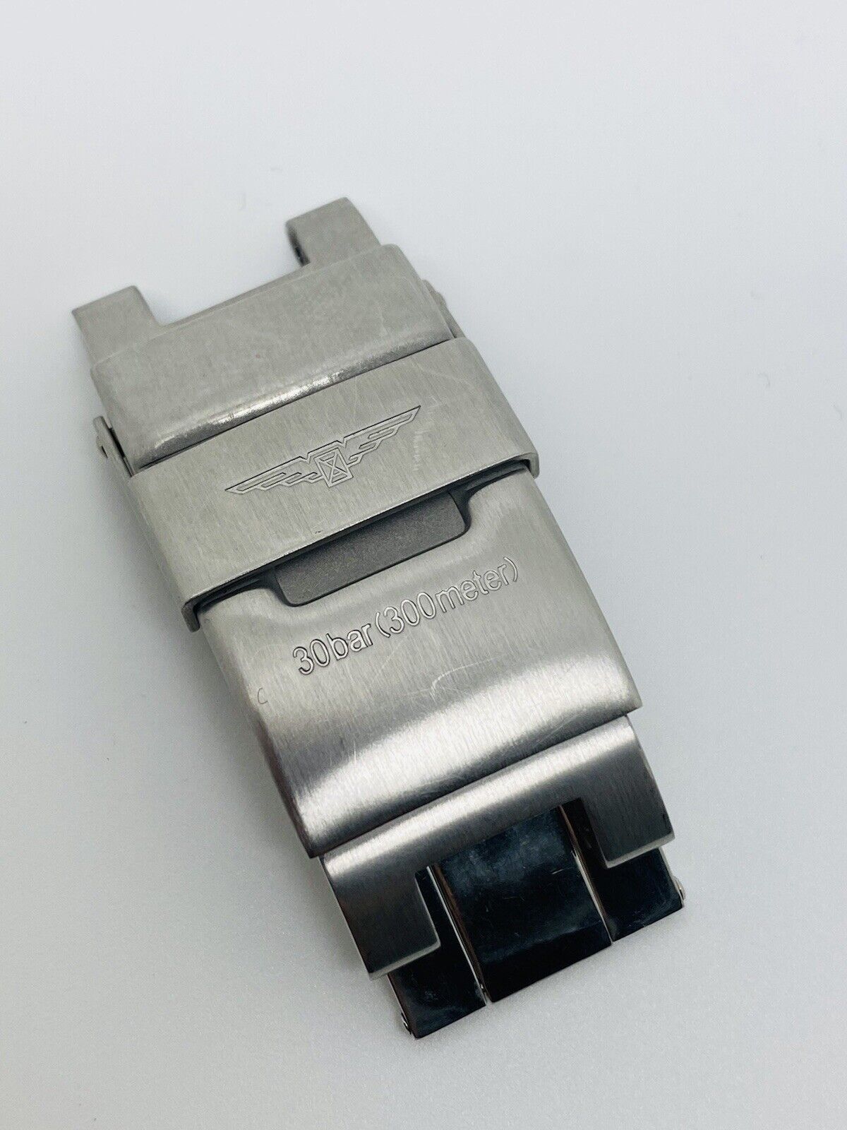 Longines SS Original Buckle Clasp With Links on both sides L600123880 Width 22mm