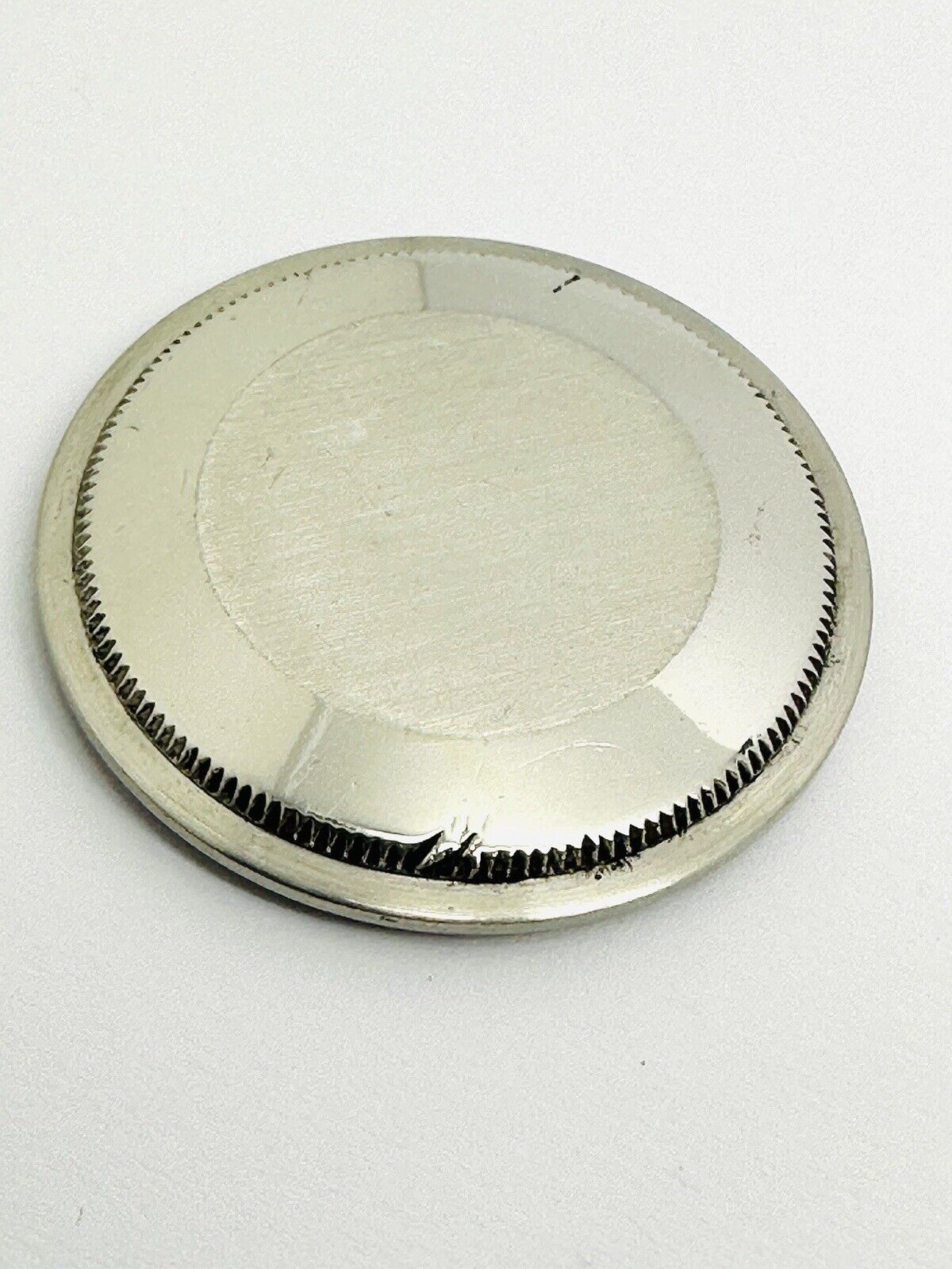 Vintage Rolex Oyster Perpetual Date Stainless Steel Case Back Reference 1550.
