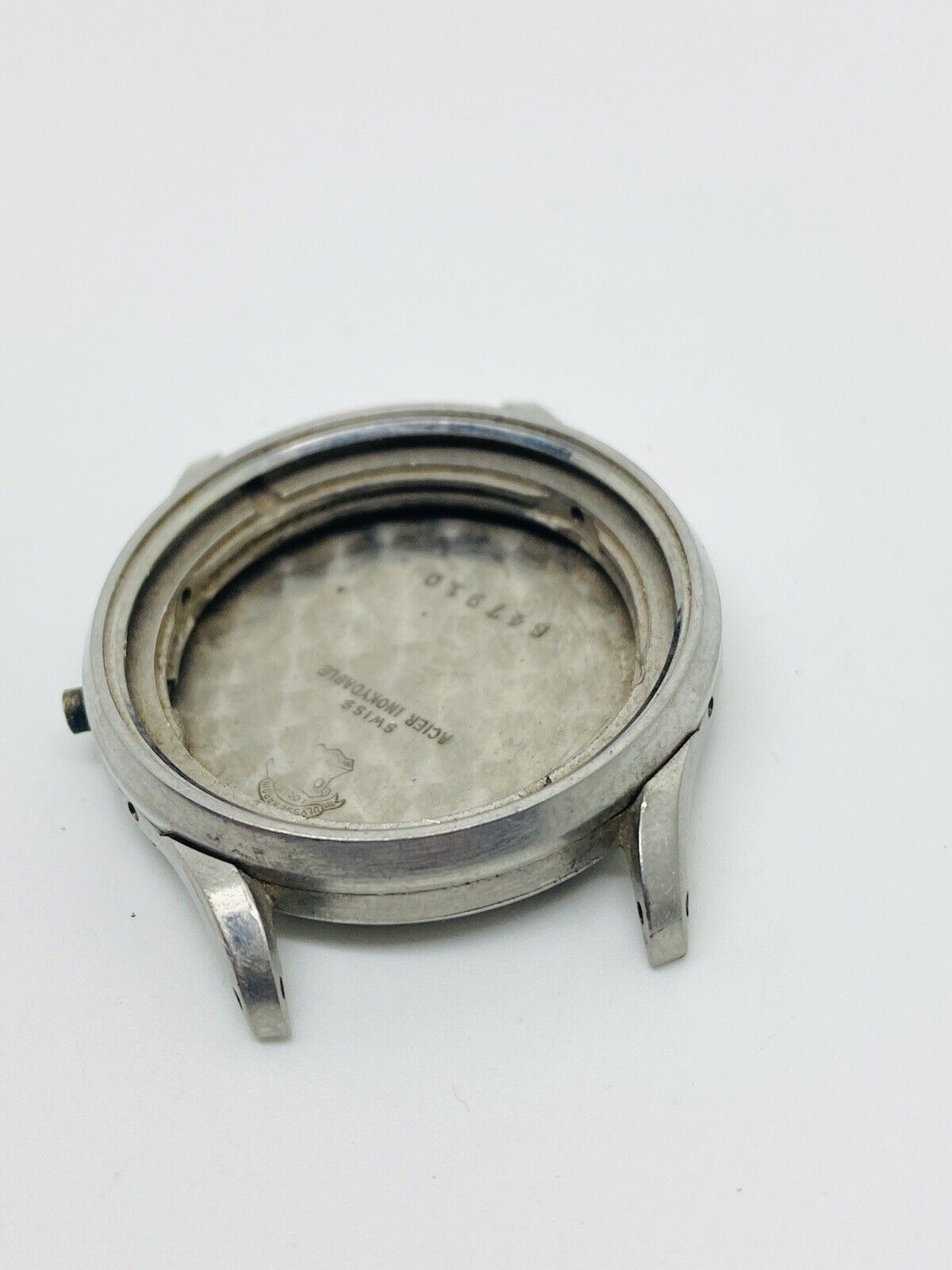Vintage Ulysse Nardin Triple Date Moonphase Stainless Steel Case 35mm No Glass