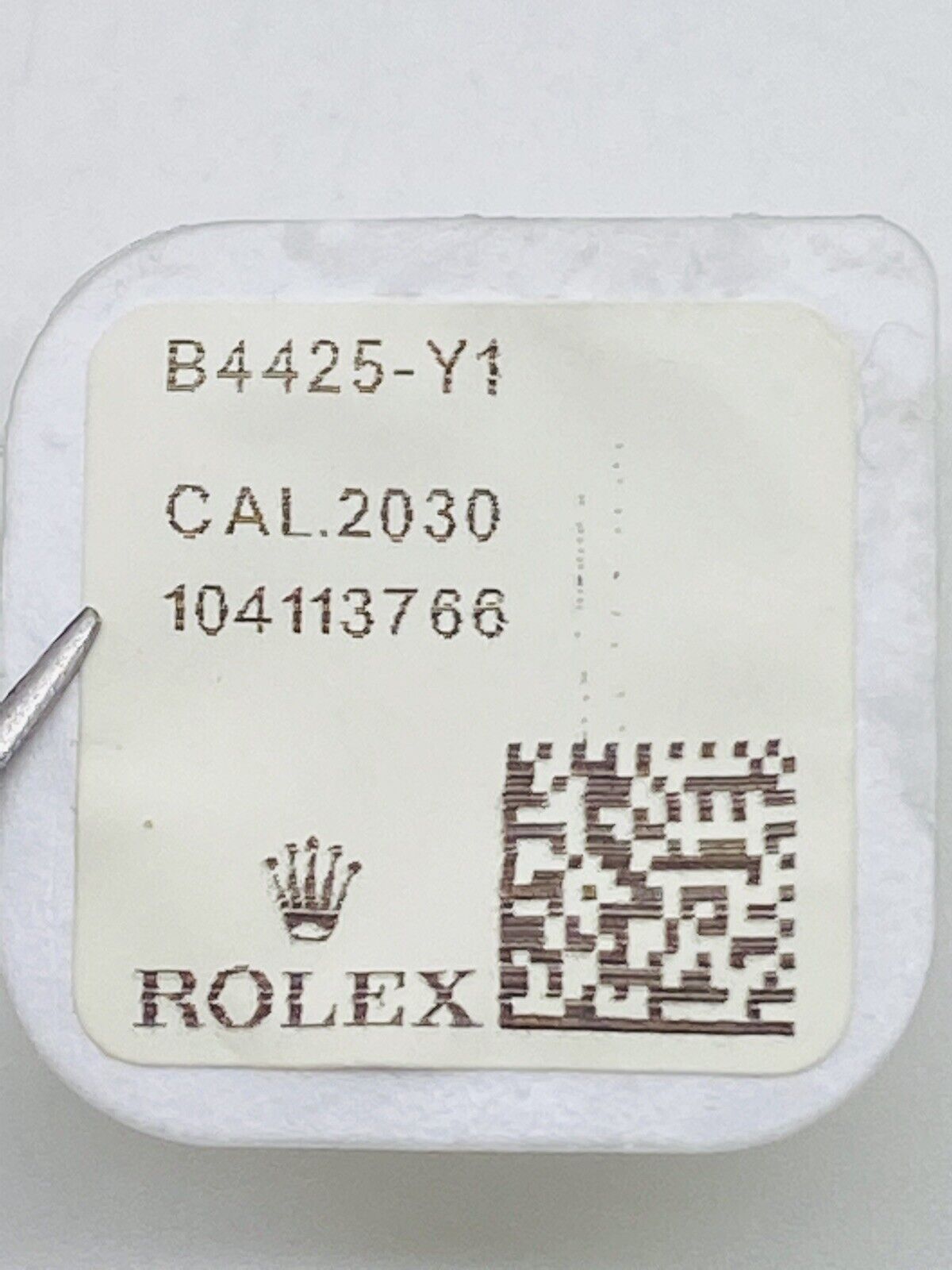 Brand New Rolex Third Wheel Calibre 2030 2035 Part # 4425 Original Packaging