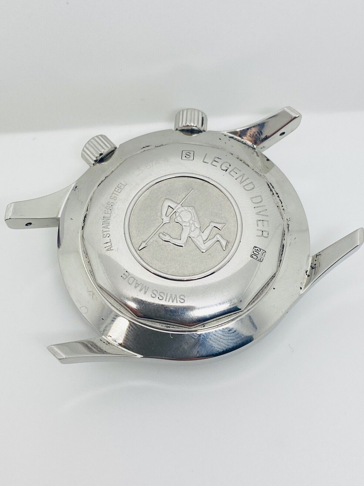 Longines Legend Diver 42mm SS Complete Case With Crowns L3.674.4