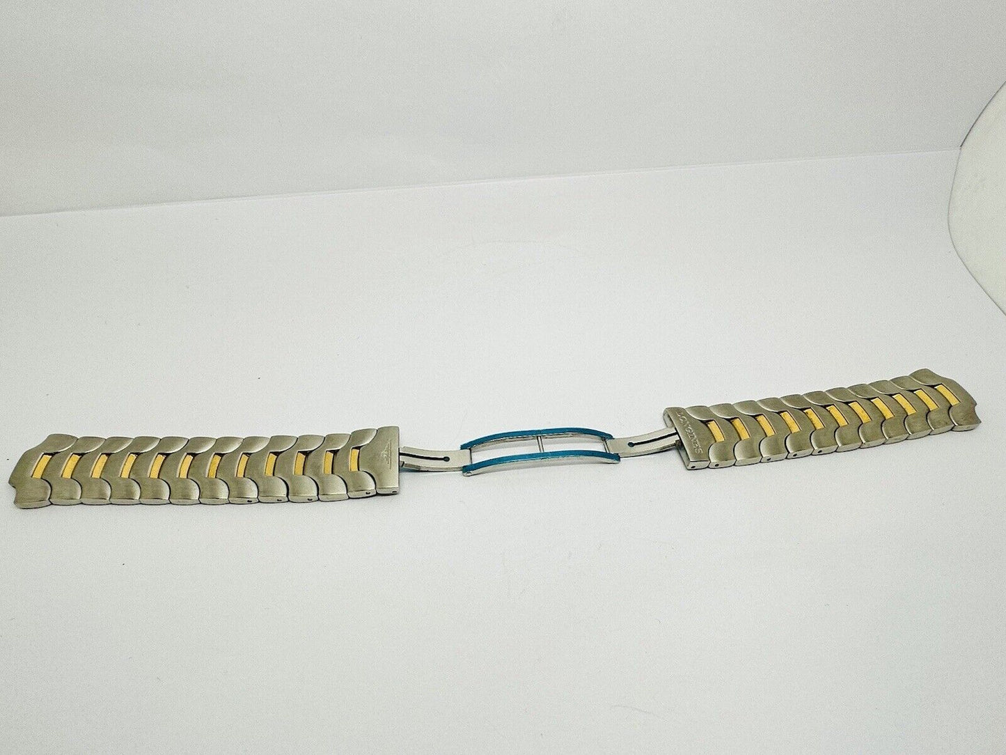 Longines Gold Plated and Stainless Steel Bracelet.