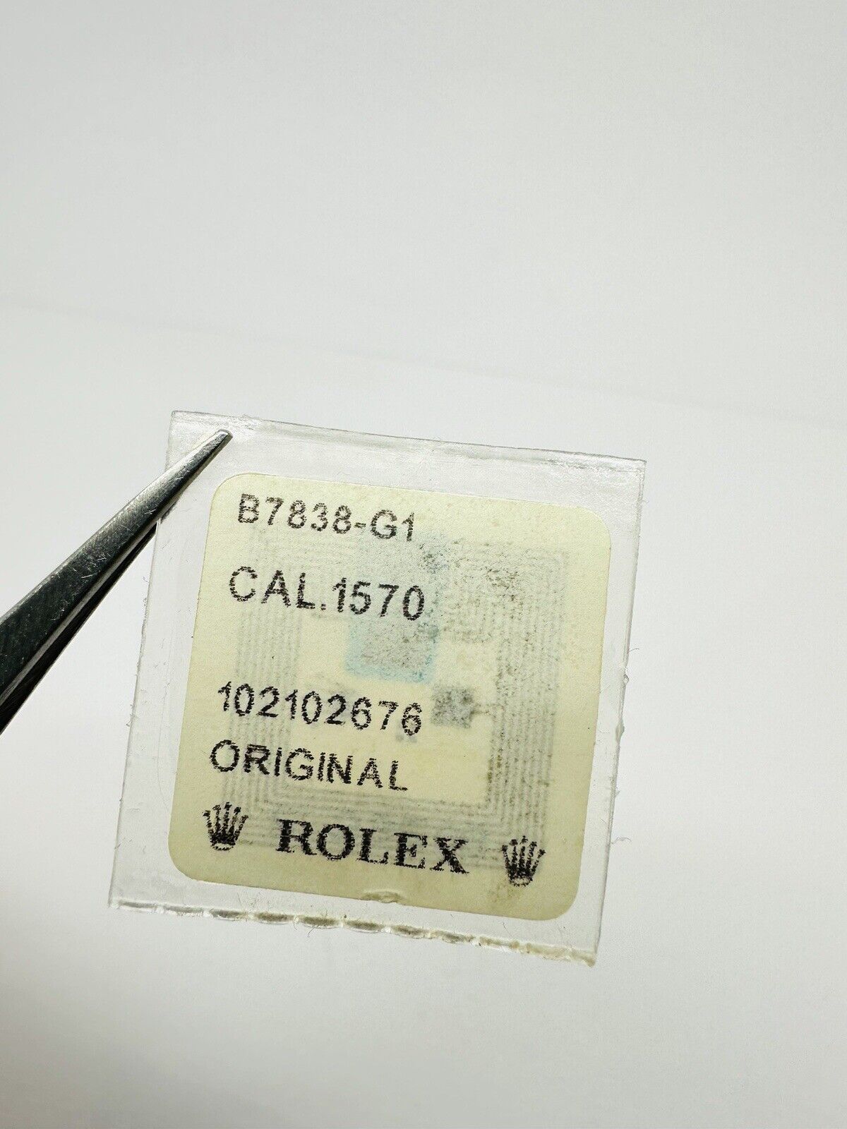 Brand New Rolex Center Second Pinion Calibre 1530 , 1570 Part # 7838 Original