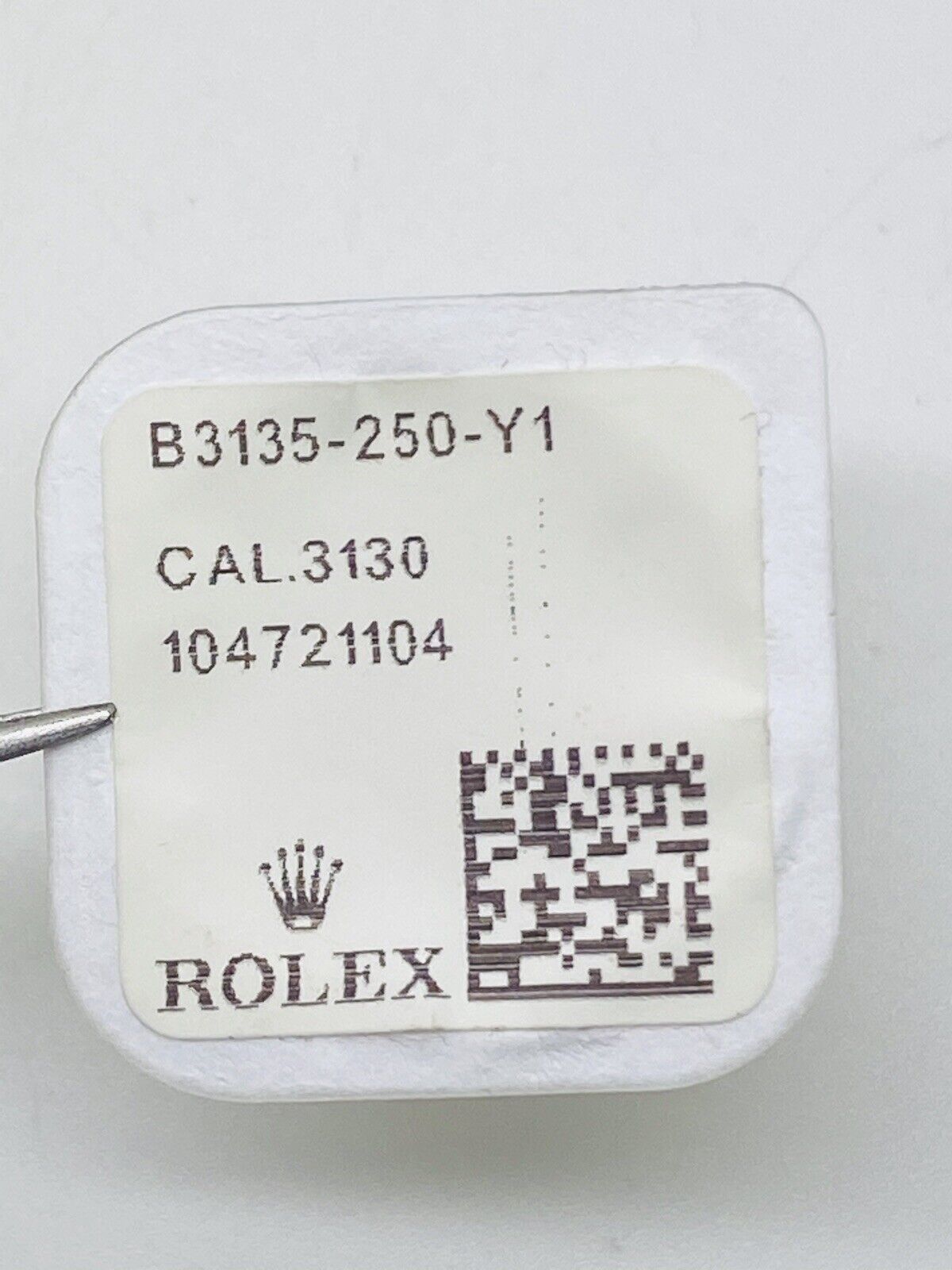 Brand New Rolex Setting Wheel Calibre 3130 3135 Part # 250 Original Packaging