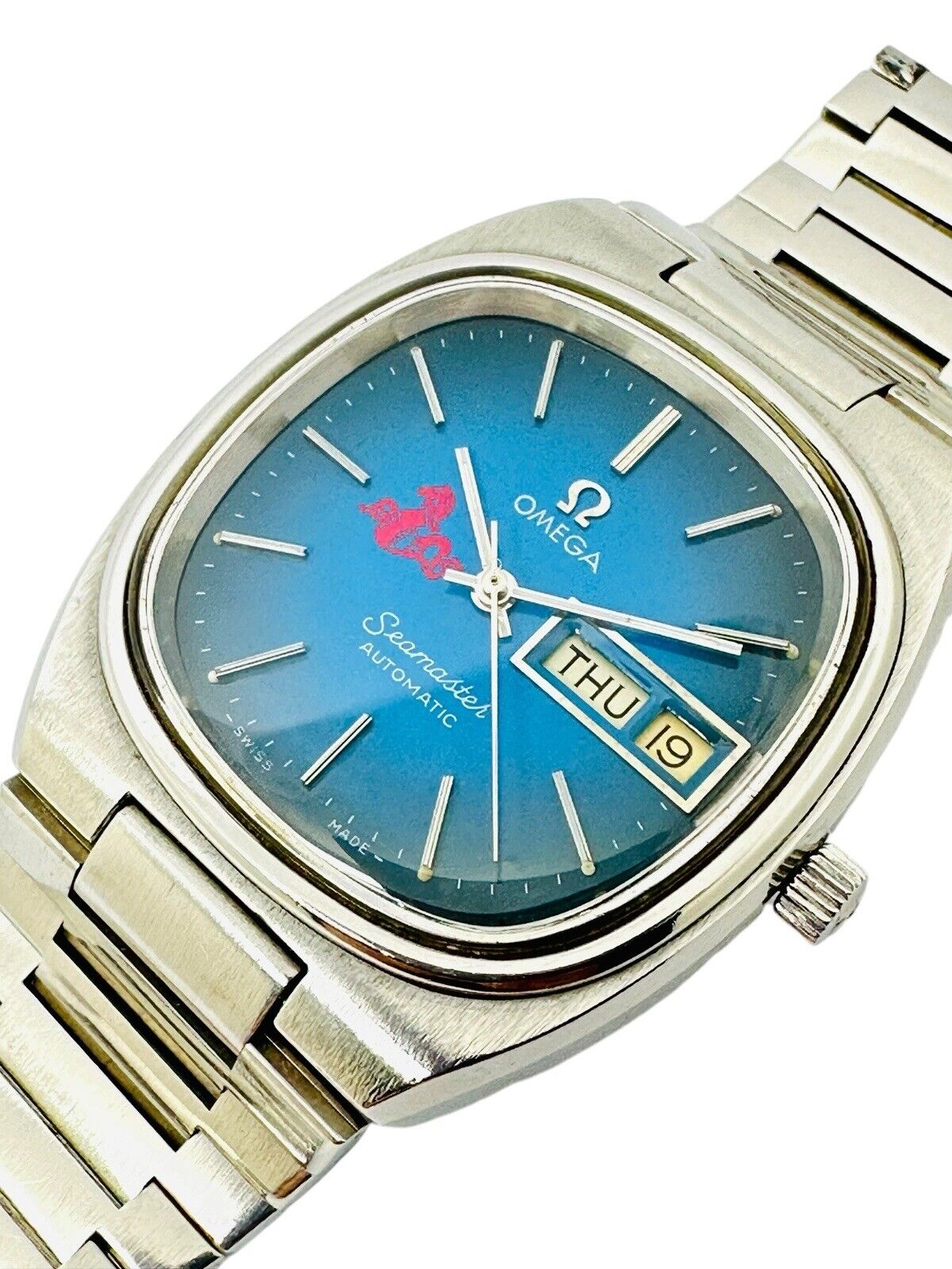 Vintage Omega Seamaster Automatic Day-Date 1982 Cal. 1020 SS Ref. 1660213.