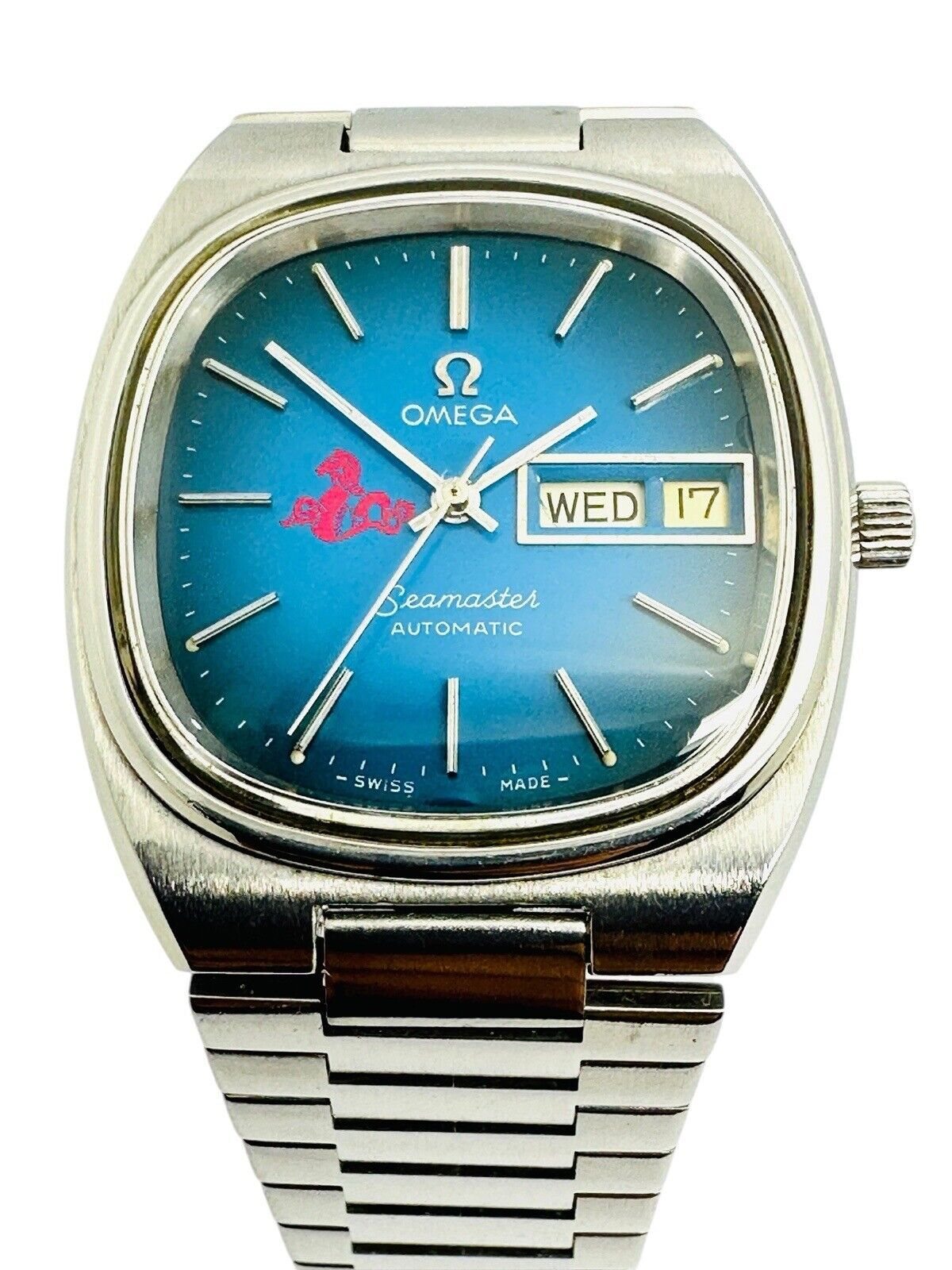 Vintage Omega Seamaster Automatic Day-Date 1982 Cal. 1020 SS Ref. 1660213.