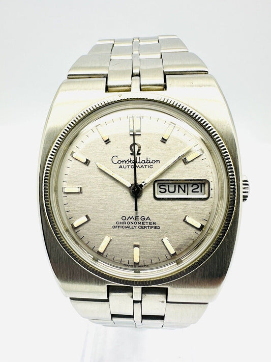 Vintage Omega Constellation Automatic Day-Date 1970 Cal. 751 SS Ref. 168.045.