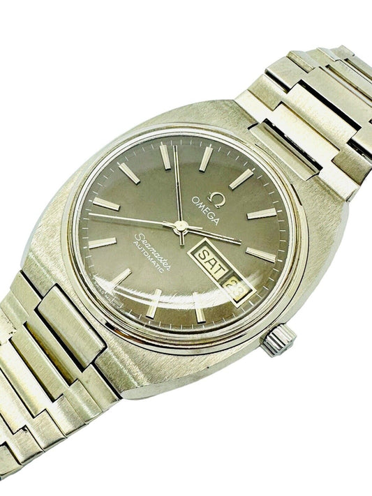 Vintage Omega Seamaster Automatic Day-Date 1982 Cal. 1020 SS Ref. 1660213