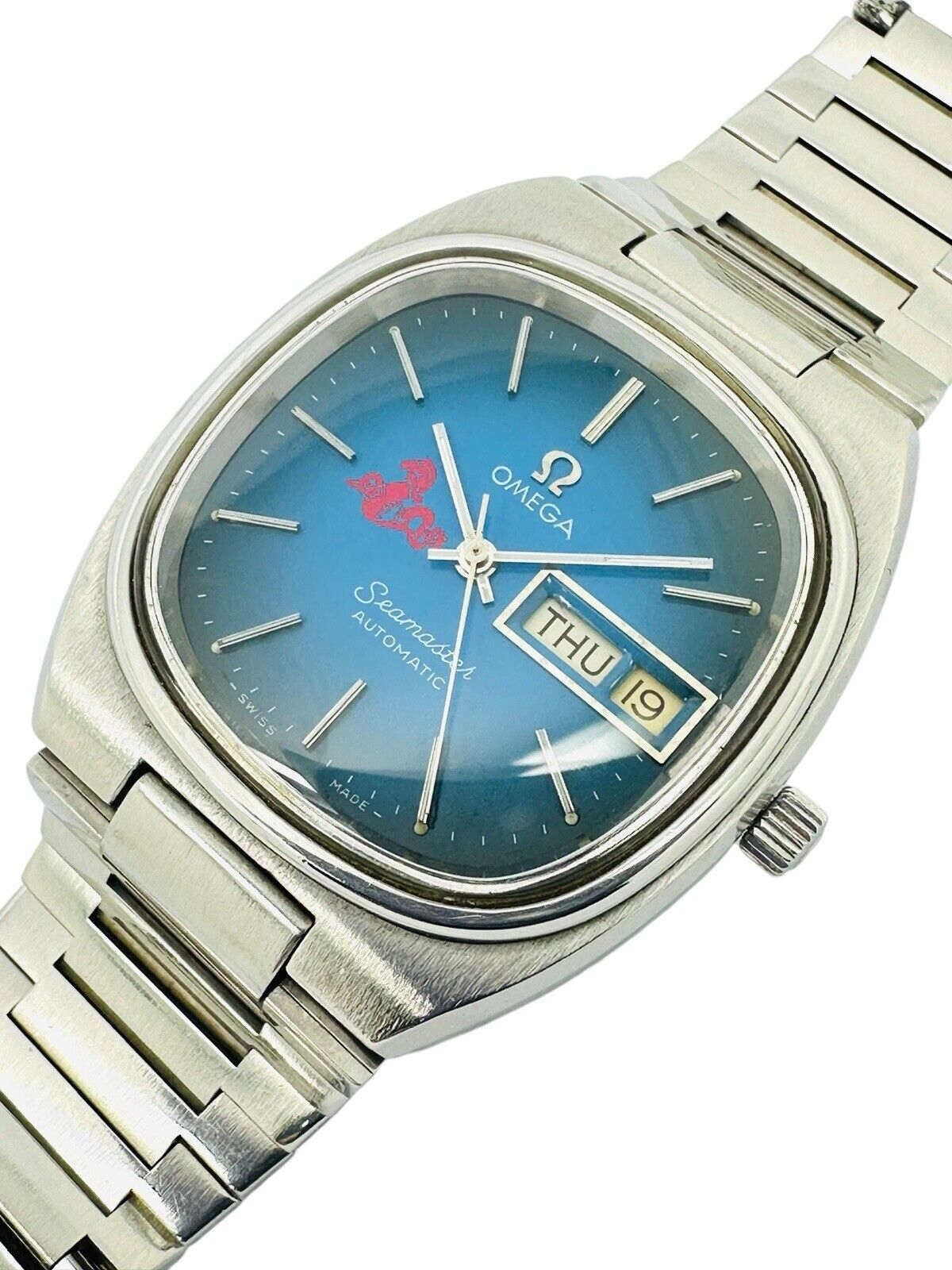 Vintage Omega Seamaster Automatic Day-Date 1982 Cal. 1020 SS Ref. 1660213.