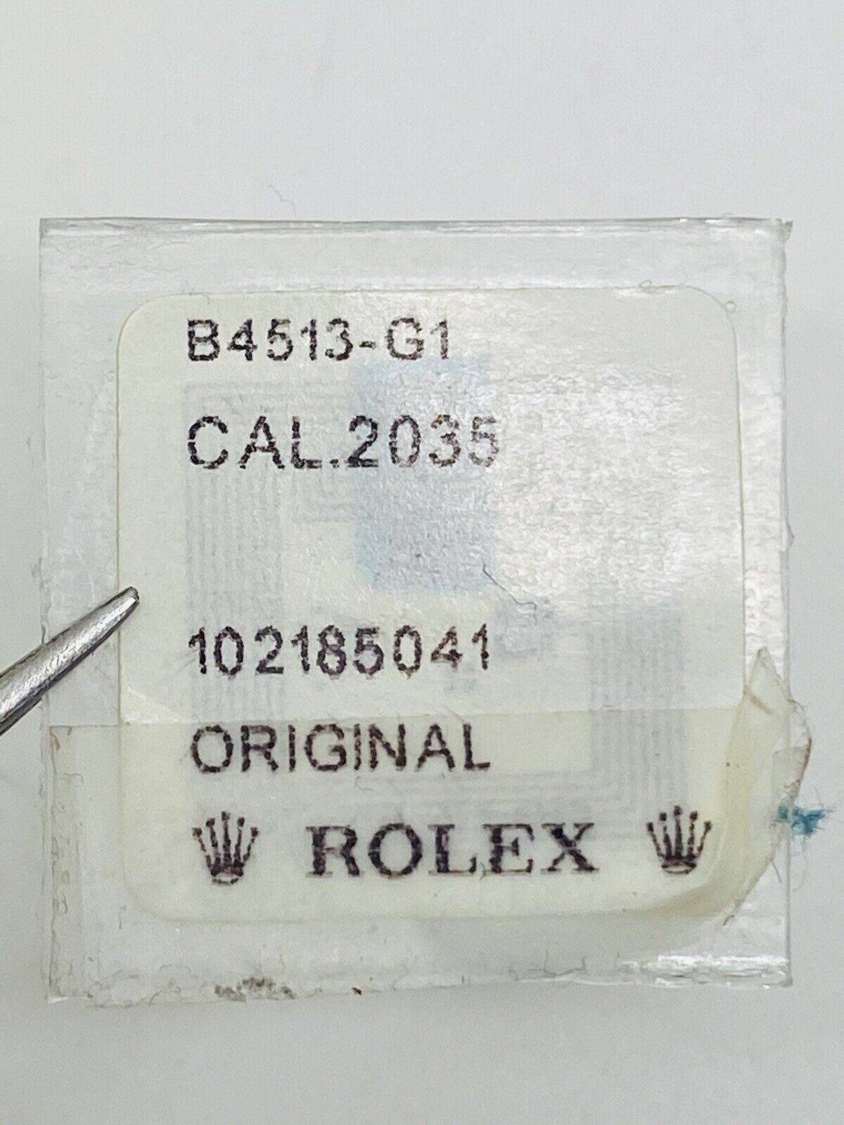 Brand New Rolex Hour Wheel Calibre 2035 Part # 4513 Original Packaging