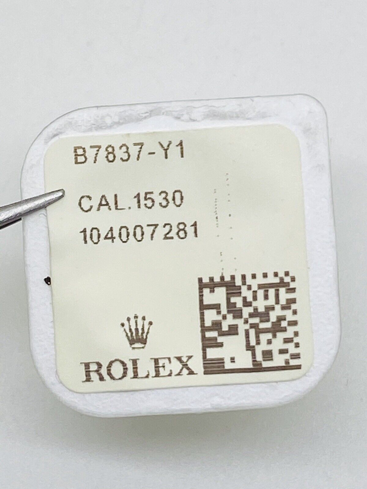 Brand New Rolex Driving Wheel Over Third Wheel Calibre 1530 , 1570  Part # 7837