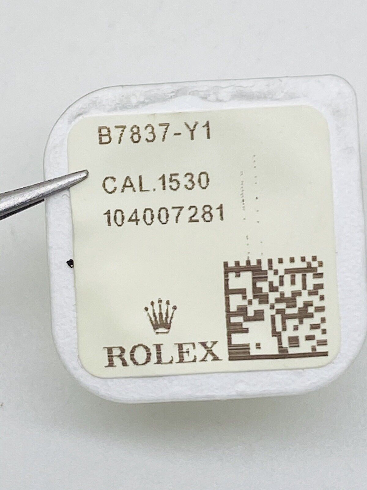 Brand New Rolex Driving Wheel Over Third Wheel Calibre 1530 , 1570  Part # 7837