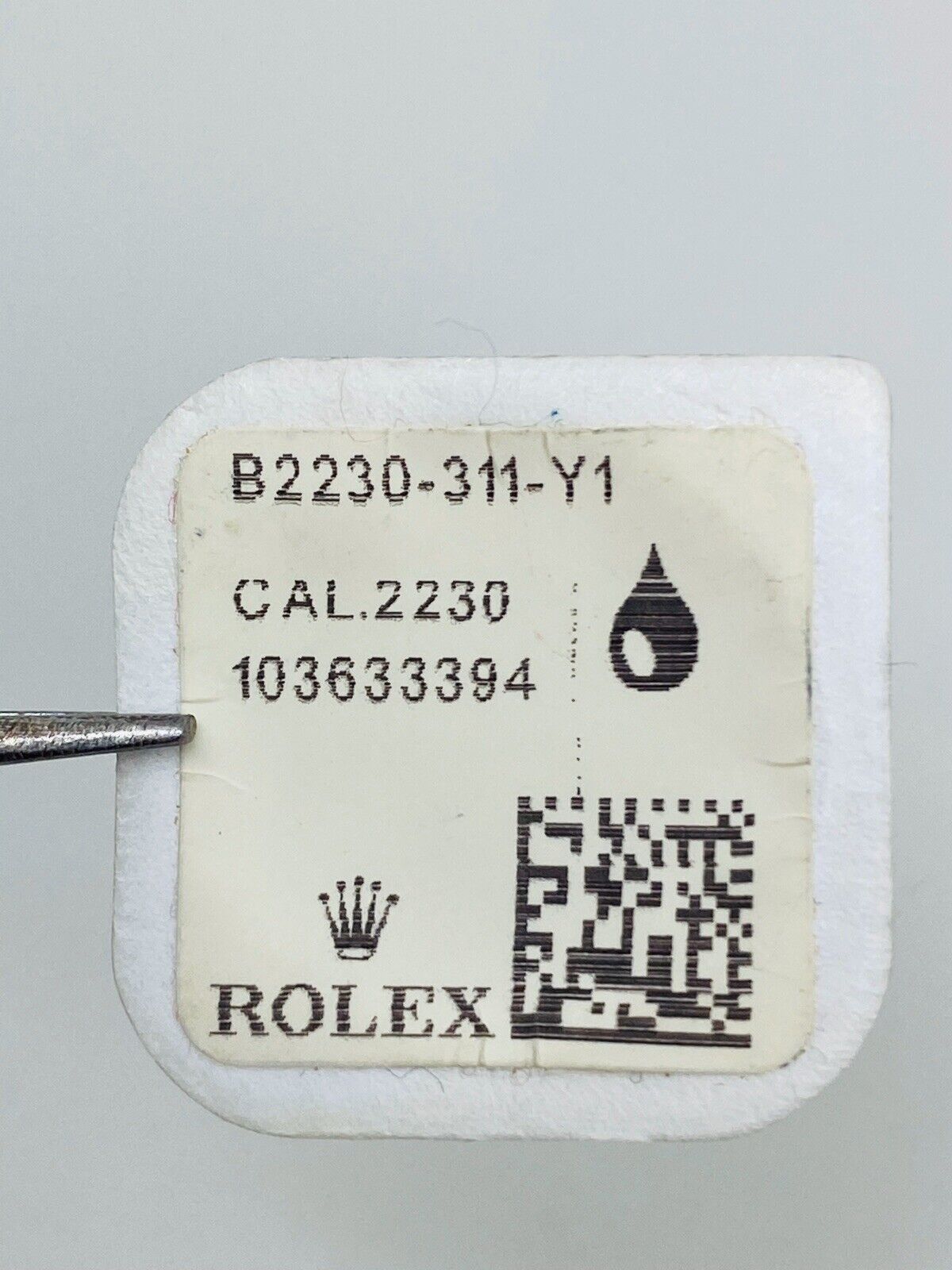 Brand New Rolex Main Spring Calibre 2230 Part No.311 ORIGINAL Packaging.