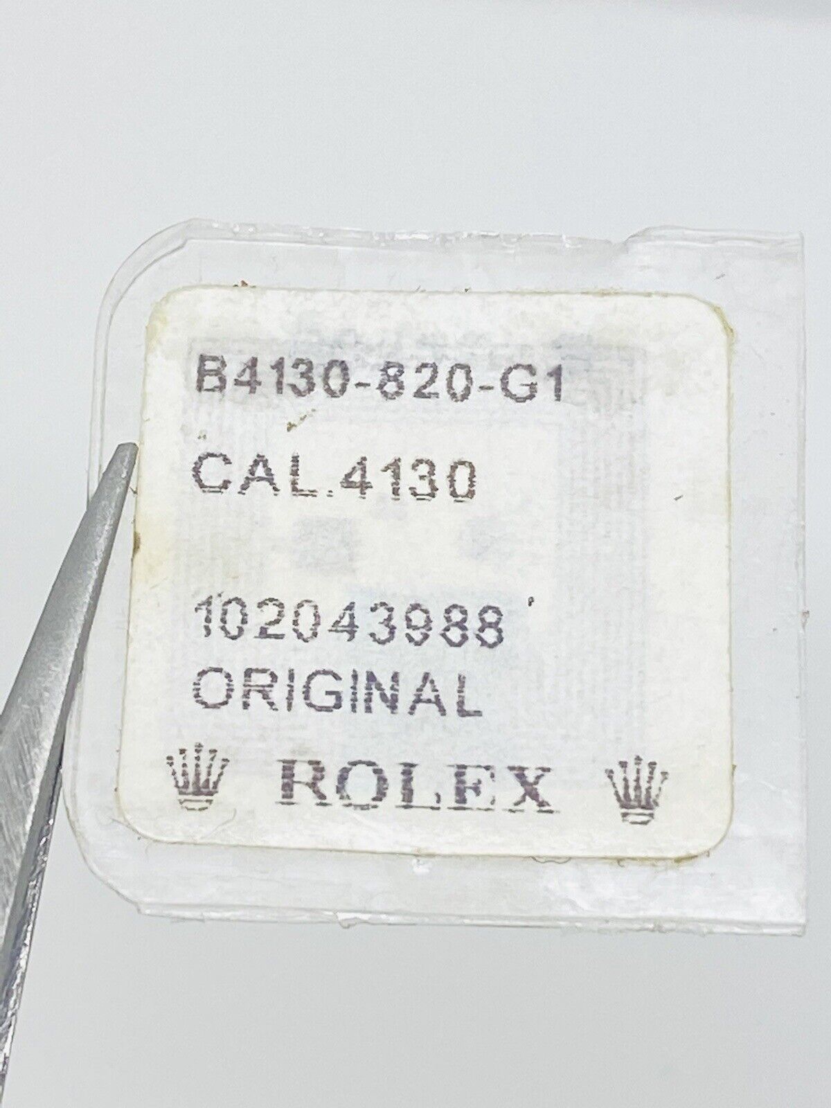 Brand New Rolex Daytona Chronograph Wheel Calibre 4130 Part No.820 Original