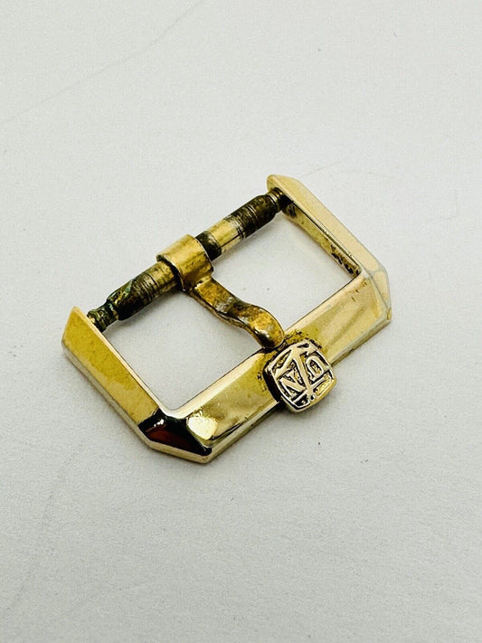 Ullysse Nardin Gold Plated Original 20mm Clasp Buckle.