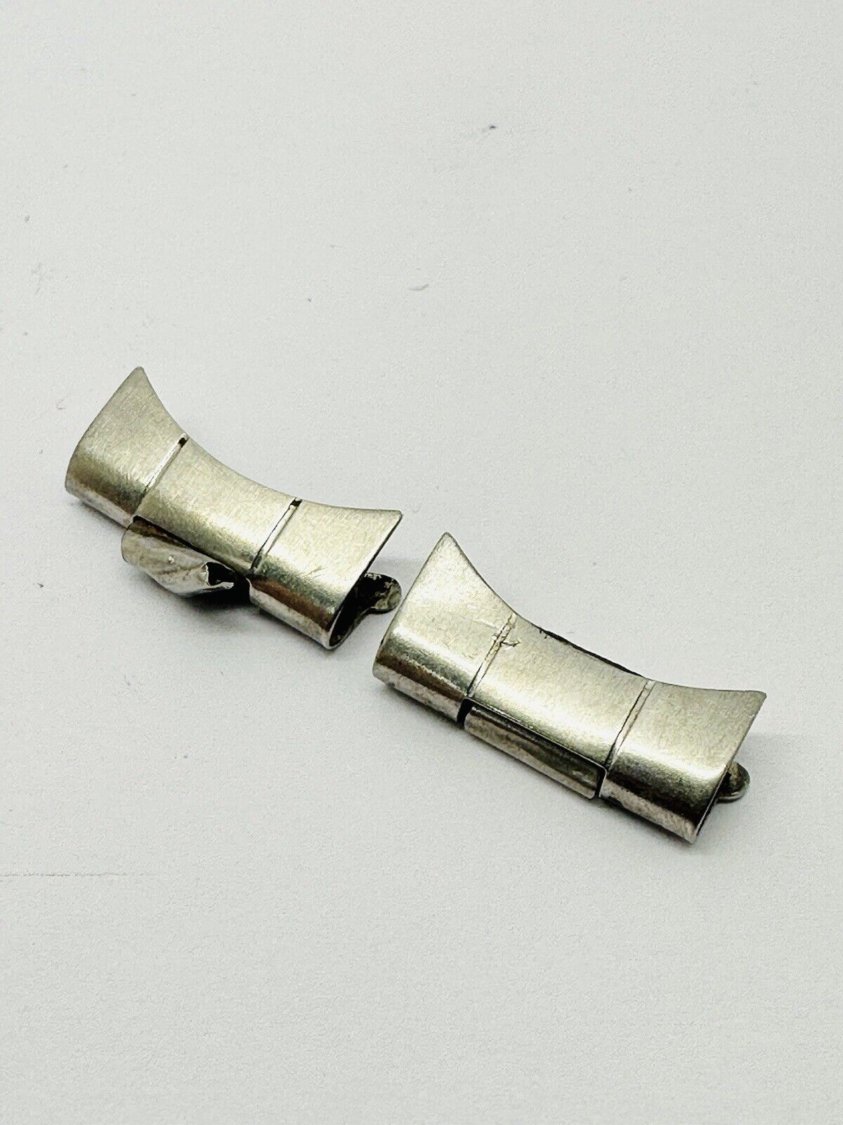 Vintage Rolex 19mm 62 Number Stainless Steel End Links For Bracelet 7205.