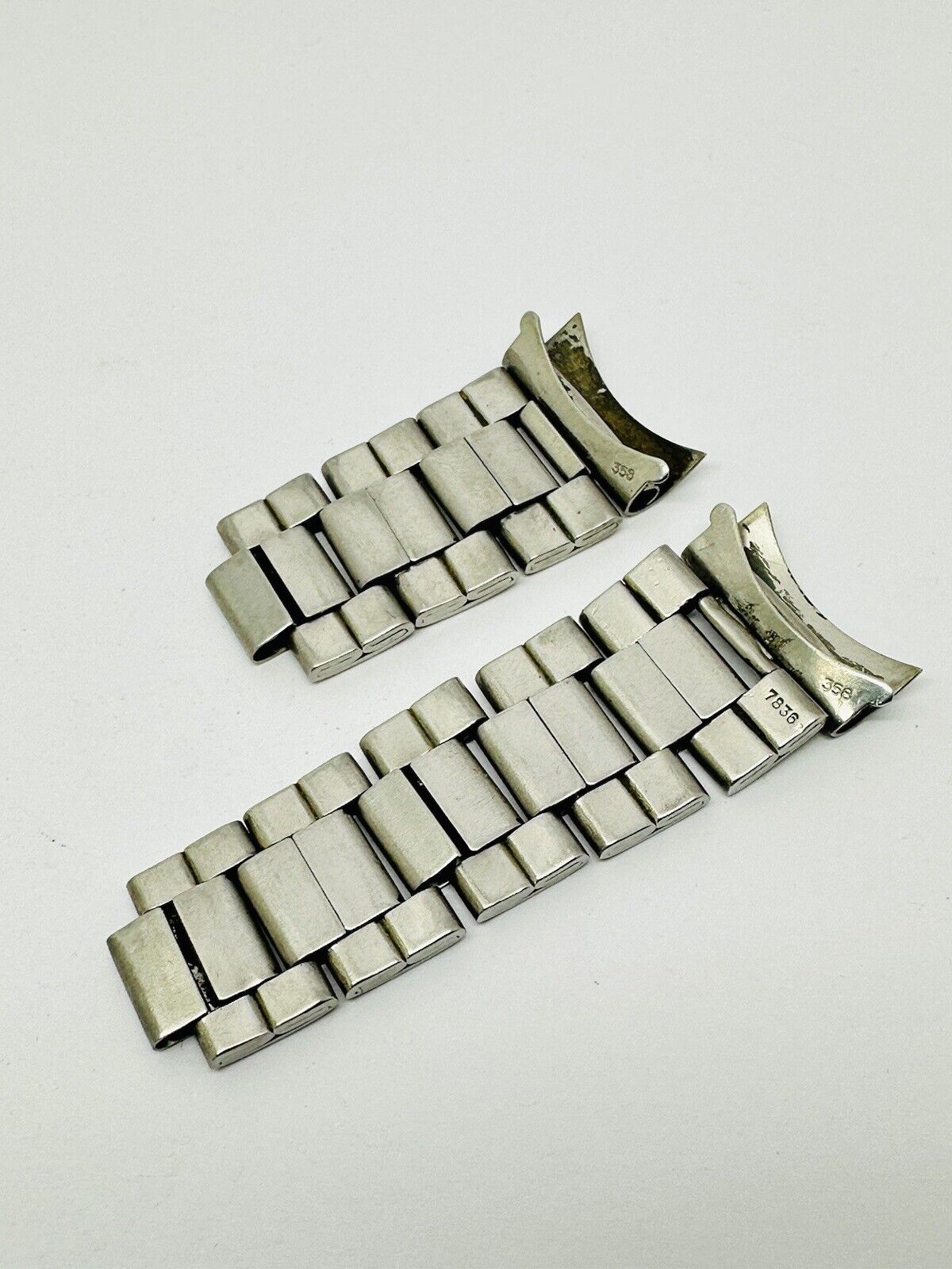 20mm Angus Jubilee 316L SS Watch Bracelet 20mm Straight End,  Brushed/Polished, V-Clasp : Amazon.in: Watches
