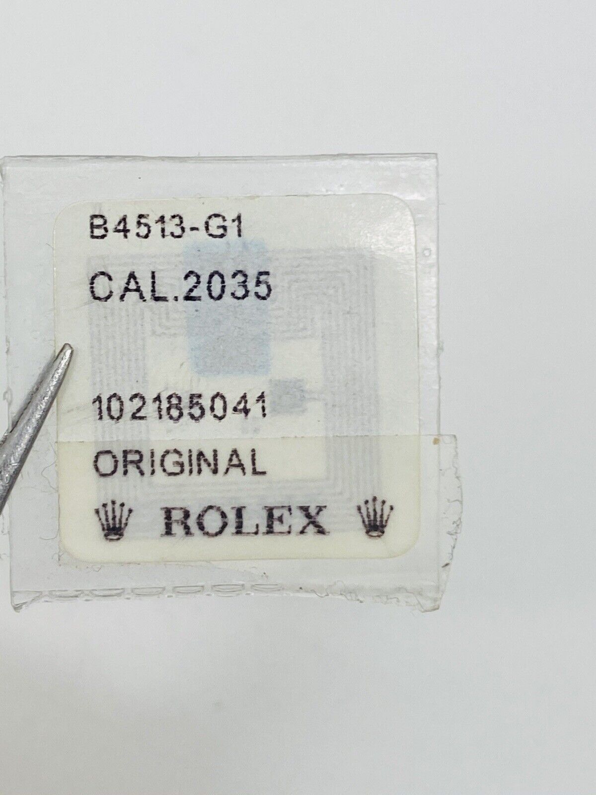 Brand New Rolex Hour Wheel Calibre 2035 Part # 4513 Original Packaging