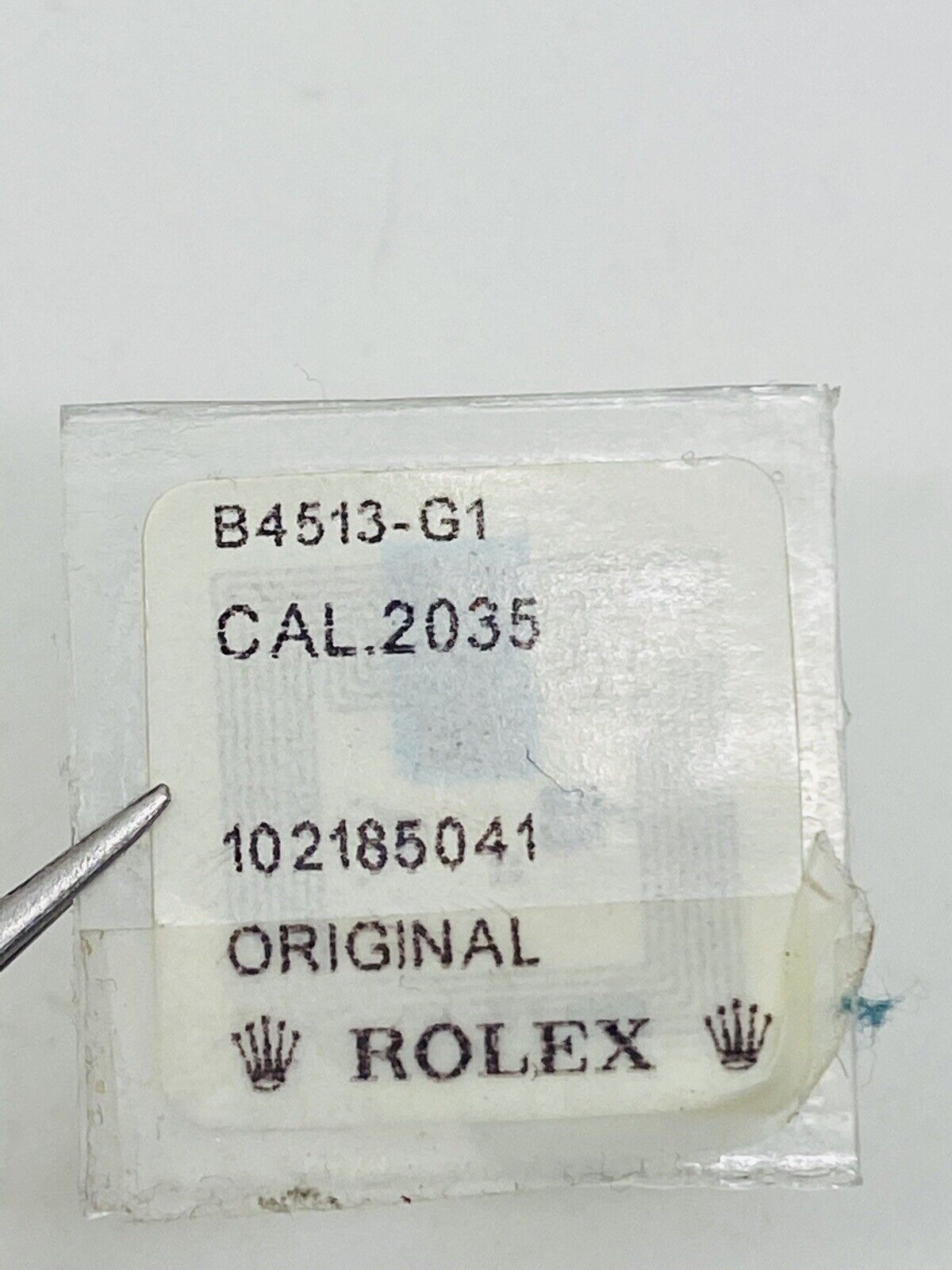 Brand New Rolex Hour Wheel Calibre 2035 Part # 4513 Original Packaging