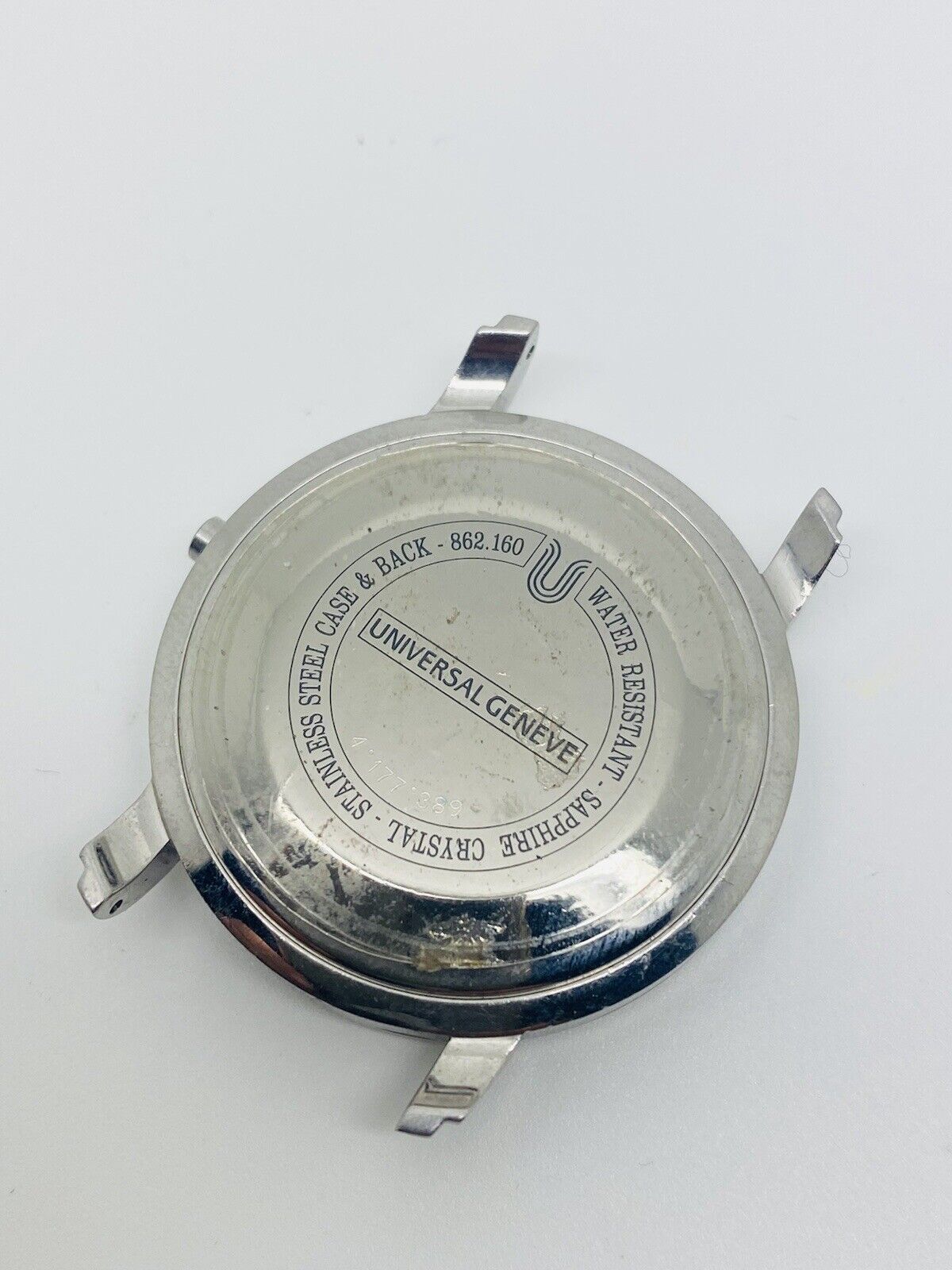 Universal Geneve Stainless Steel 35mm Complete Case Reference 862.160.