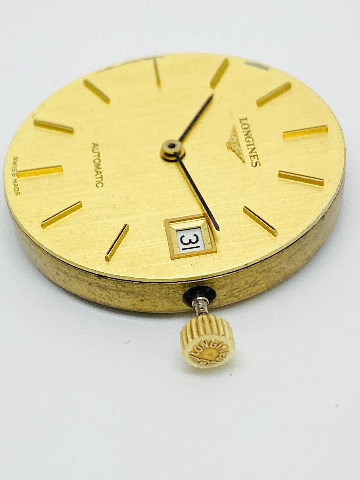 Longines Automatic Working Movement Calibre L633.1 W Dial Hands And Stow Watches