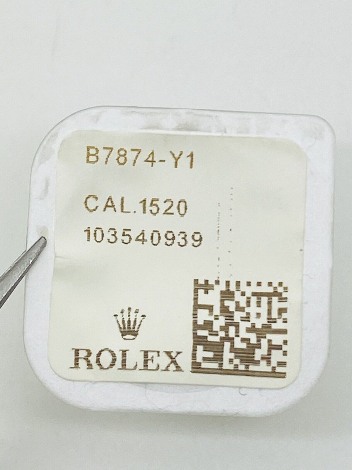 Brand New Rolex Crown Wheel Seating Calibre 1520 1530 1570 Part # 7874 Original