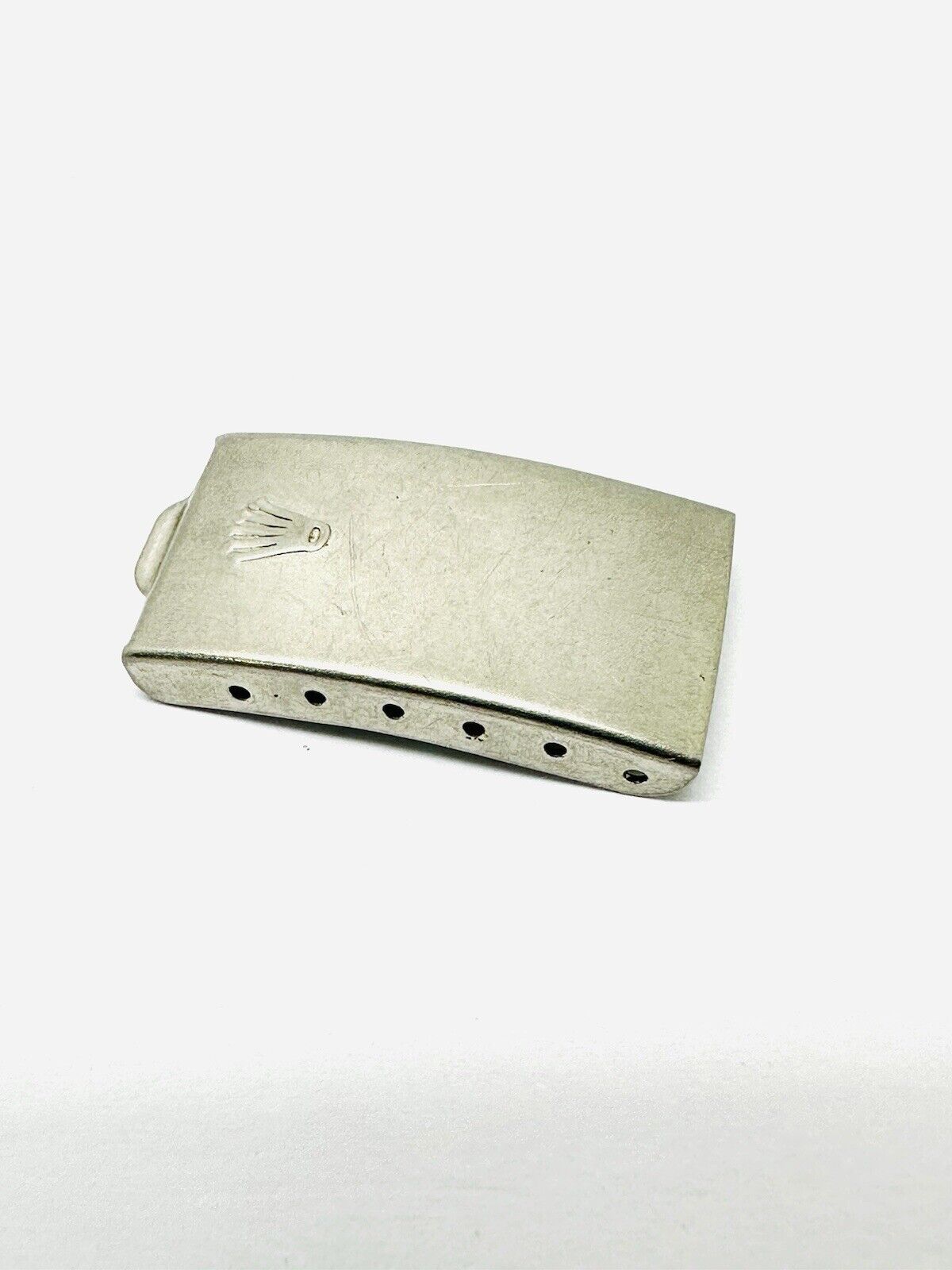 Vintage Rolex Stainless Steel 14mm Clasp Buckle Part For Rolex Bracelet 78350.