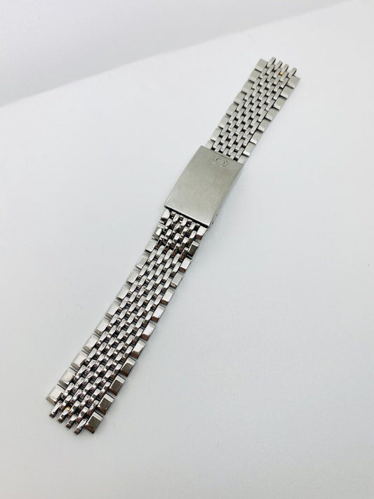 Vintage Rare Omega ‘Beads Of Rice’ Stainless Steel 1444 Without End Links.