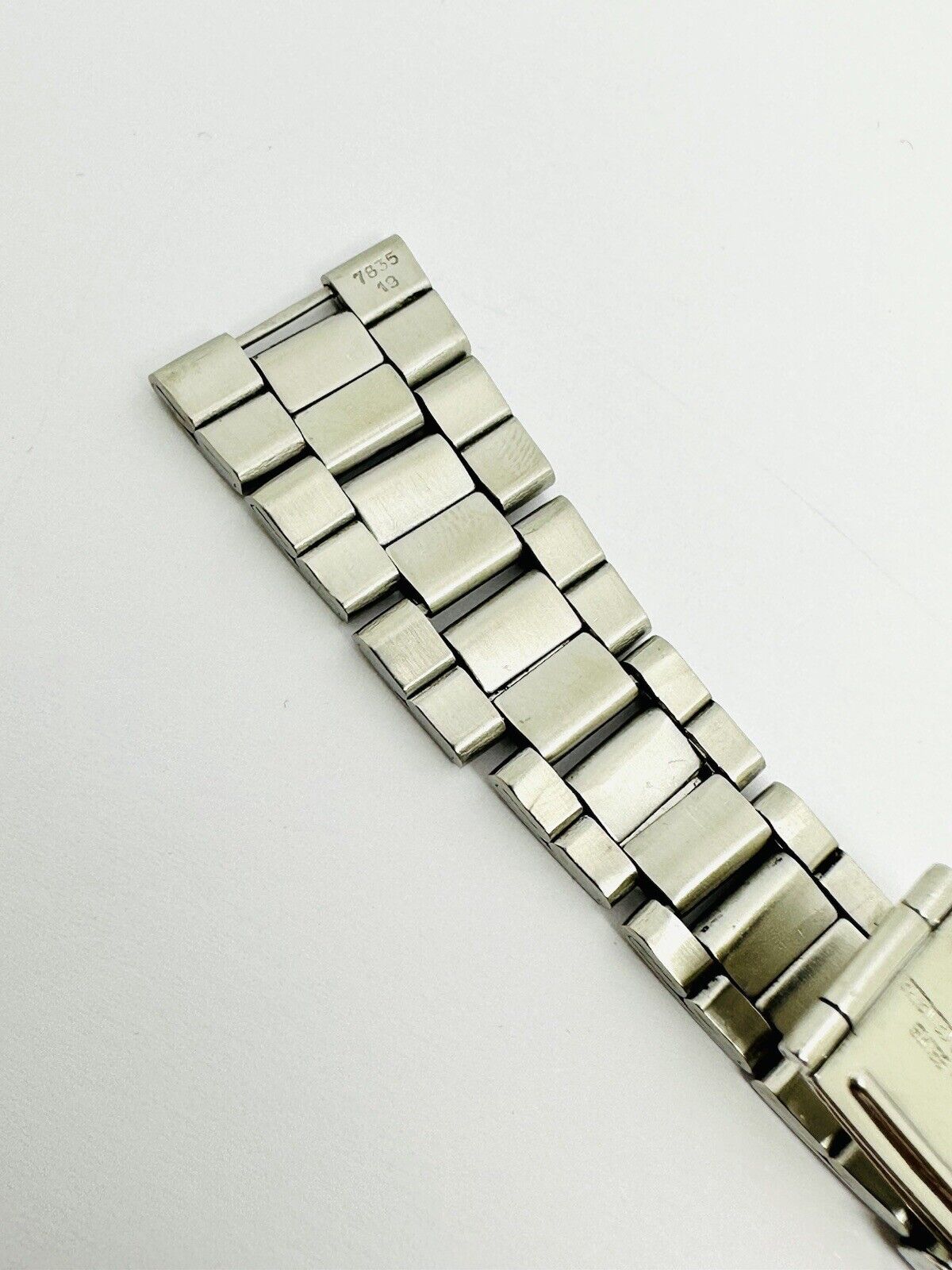 Vintage Rolex Oyster Folded Stainless Steel 7835 Bracelet Without End Links.