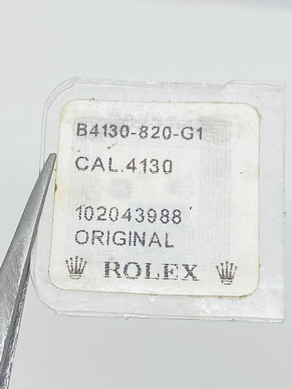 Brand New Rolex Daytona Chronograph Wheel Calibre 4130 Part No.820 Original