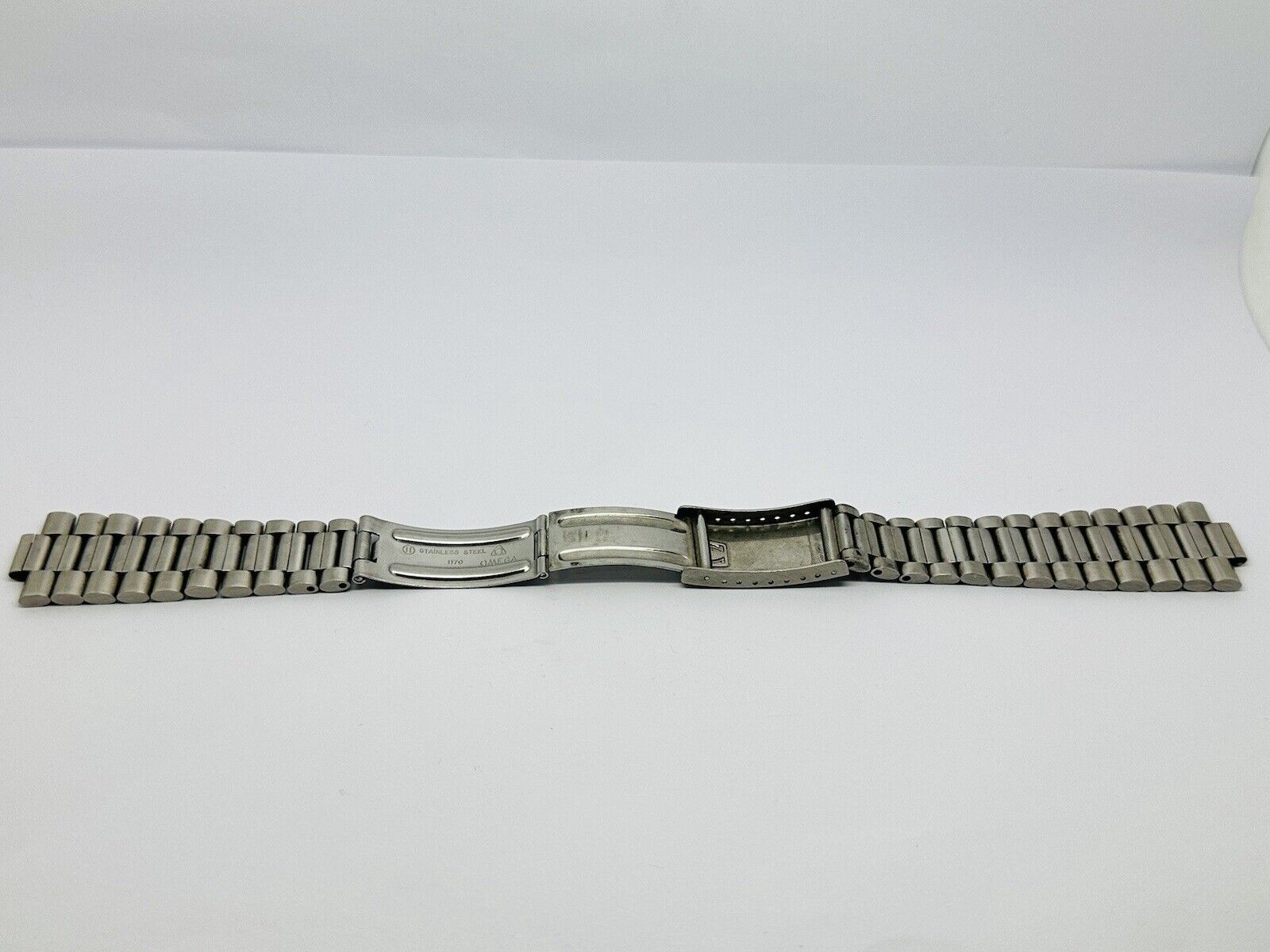 Omega Stainless Steel 1170 Bracelet Without End Links. Stow Watches