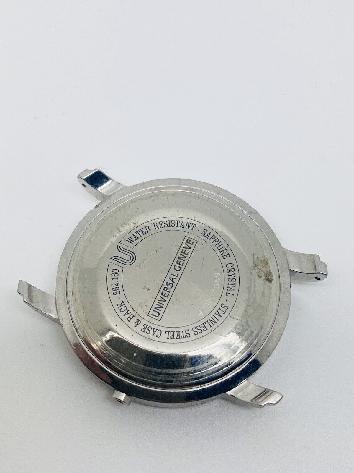 Universal Geneve Stainless Steel 35mm Complete Case Reference 862.160.