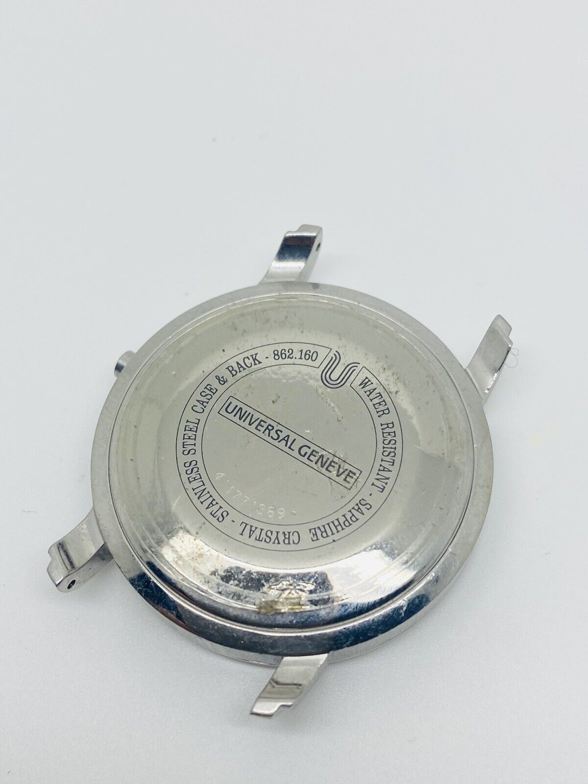 Universal Geneve Stainless Steel 35mm Complete Case Reference 862.160.