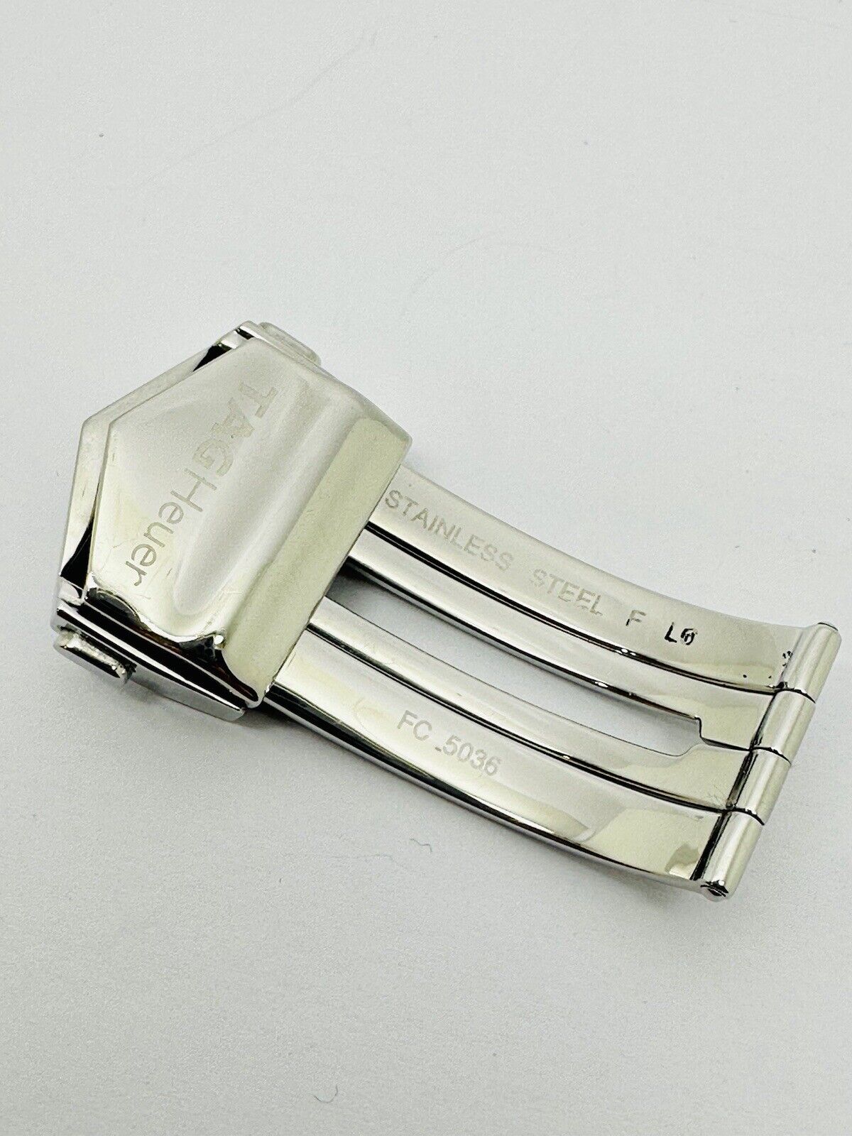 Tag Heuer Stainless Steel FC 5036 22mm Clasp Buckle.